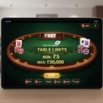 Table limits for blackjack in Indian rupees online